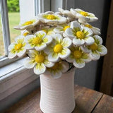 Michelle Bow Ceramic Flowers