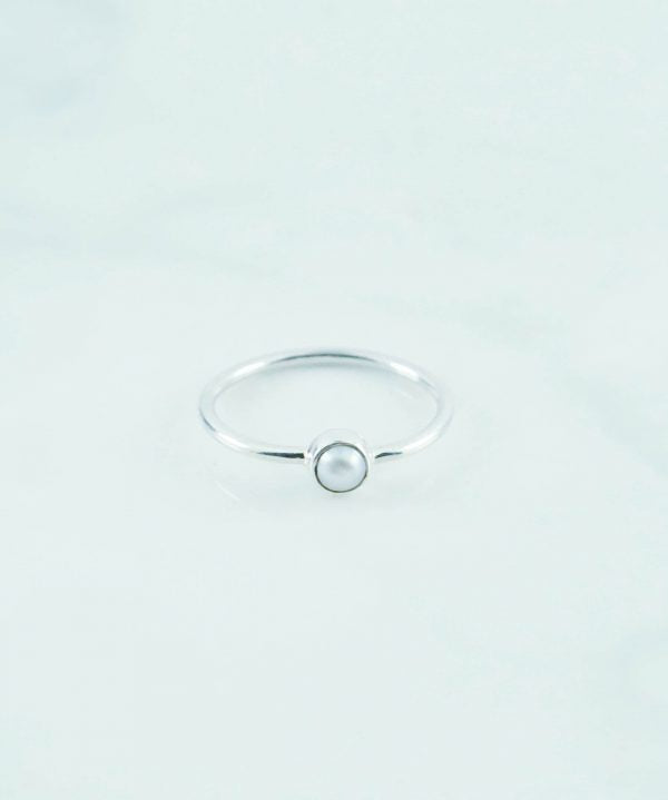 Mabe Pearl White Ring