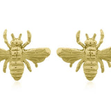 Honey Bee Stud Gold Plated