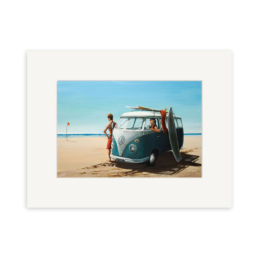 Print - Graham Young Surf Wagon Matted