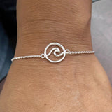 Wave Bracelet Sterling Silver