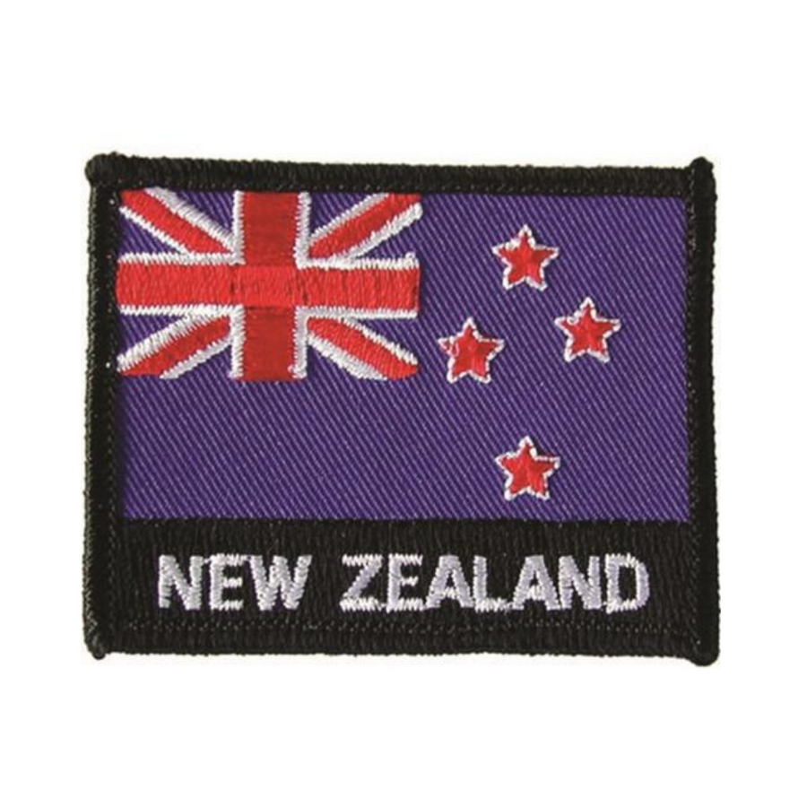 Patch NZ flag sml 7x5cm