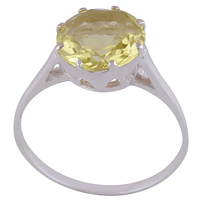 Lemon Topaz Ring