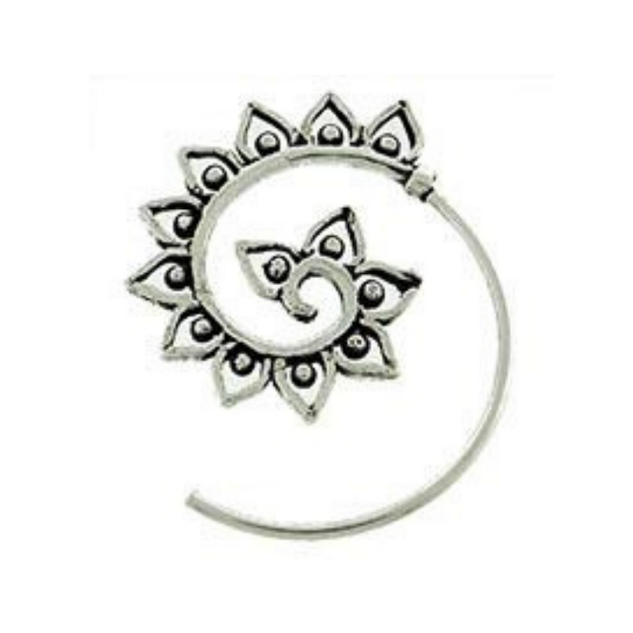 Sterling Silver Spiral earrings