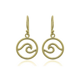 Wave Earring Gold Plated