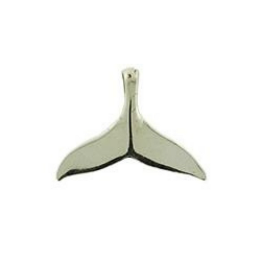 Whale Tail Sterling Silver Pendant