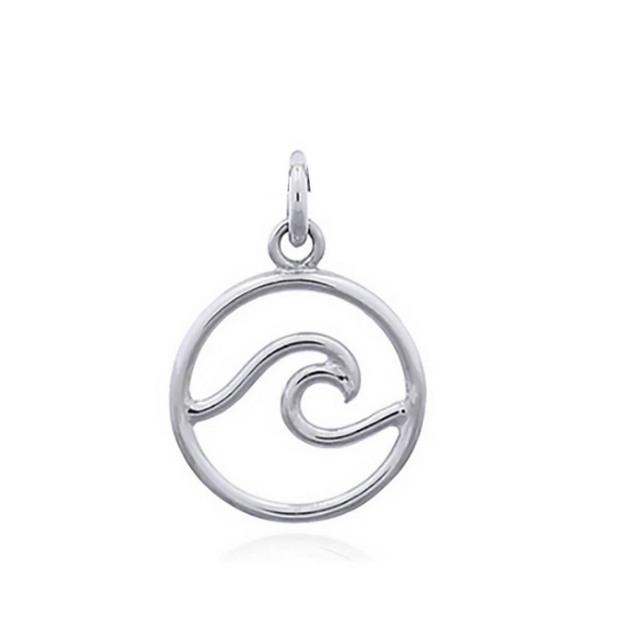 Wave Pendant Sterling Silver