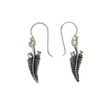 Sterling Silver NZ Fern Earrings