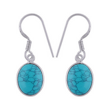 Turquoise & sterling Silver Earring