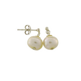 Pearl earrings 8mm