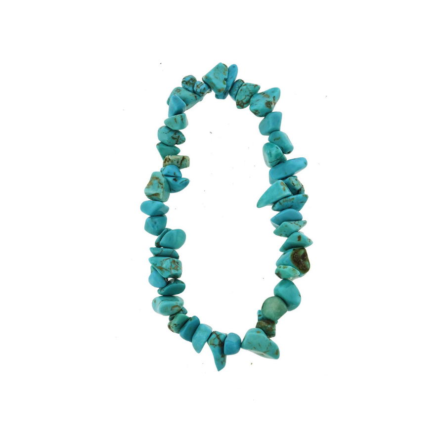 Howlite Turquoise Matrix Bracelet