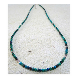 Chrysocolla Natural Stone Necklace