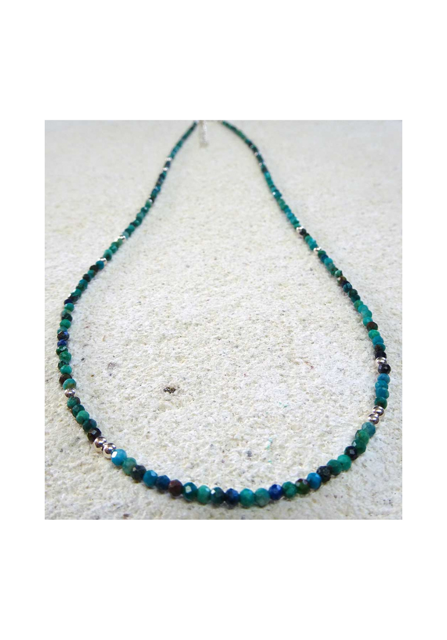 Chrysocolla Natural Stone Necklace