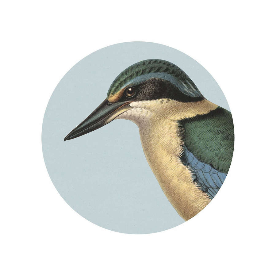 Placemats Hushed Kingfisher Blue