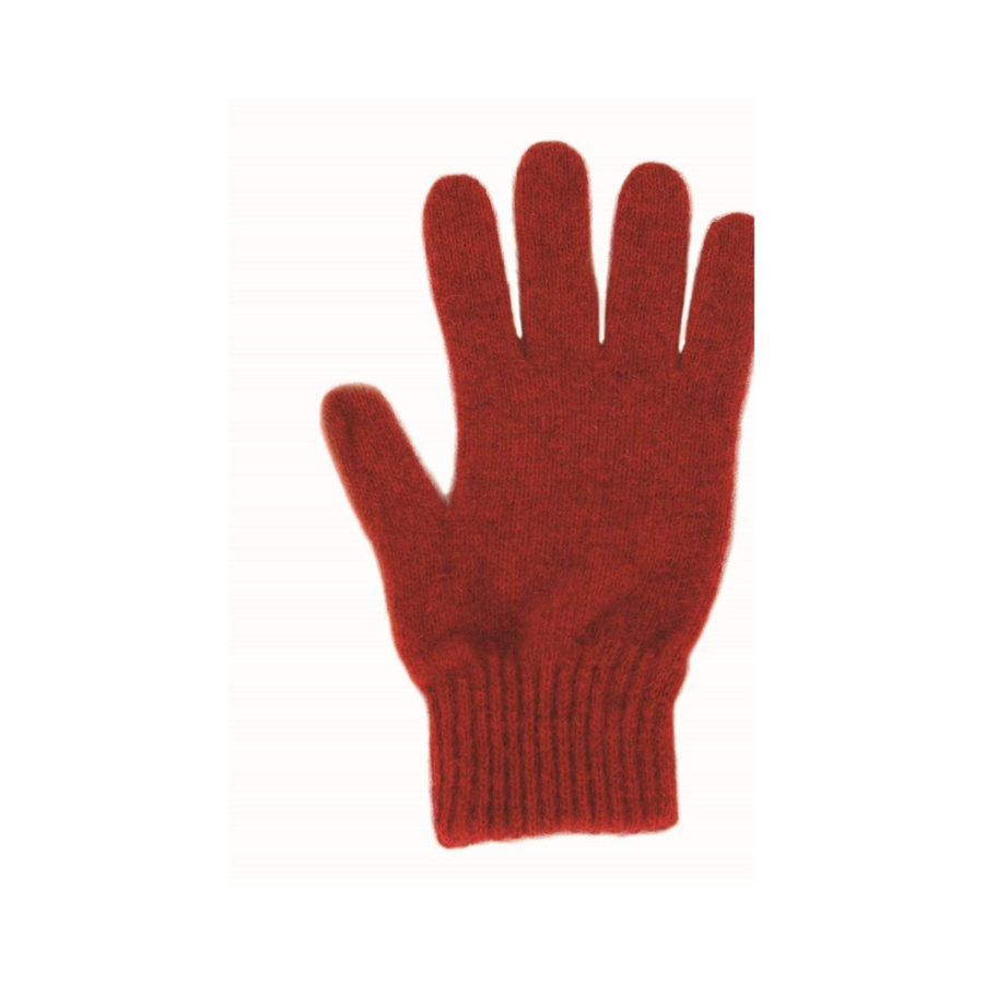 Possum Merino Glove - Red