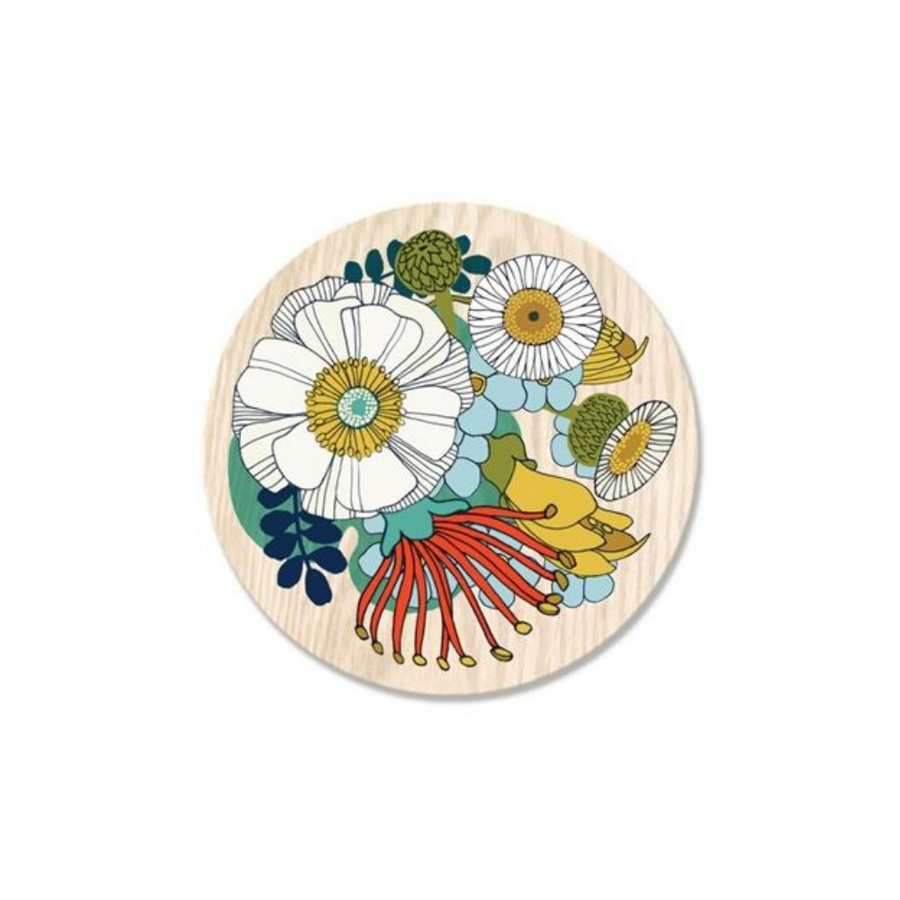 Folk Flower Coaster