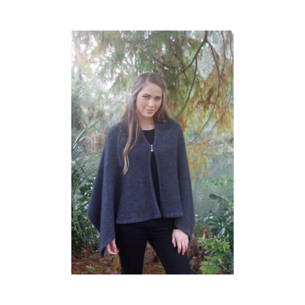Lothlorian Possum Merino Zipper Wrap