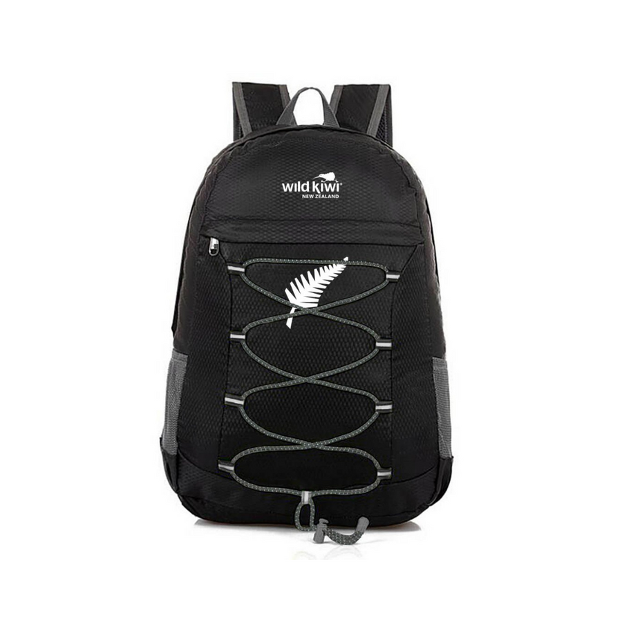 Packable Backpack Black