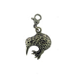 Pewter charm kiwi