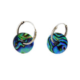 Pāua earring donut