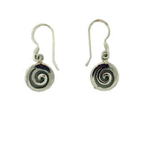 Sterling Silver Spiral Earrings