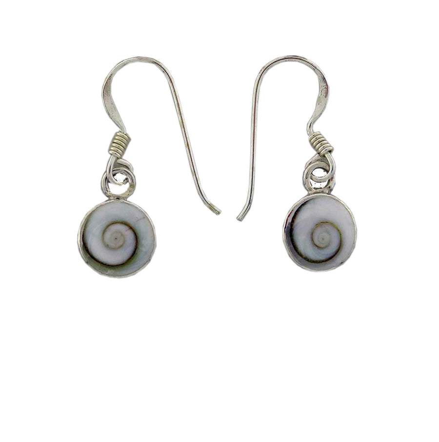 Catseye shell earrings