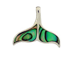 Pāua Pendant Whale Tail
