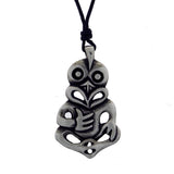Pewter pendant tiki
