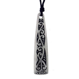 Pewter pendant adze
