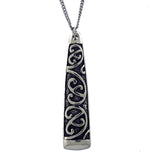Pewter pendant adze