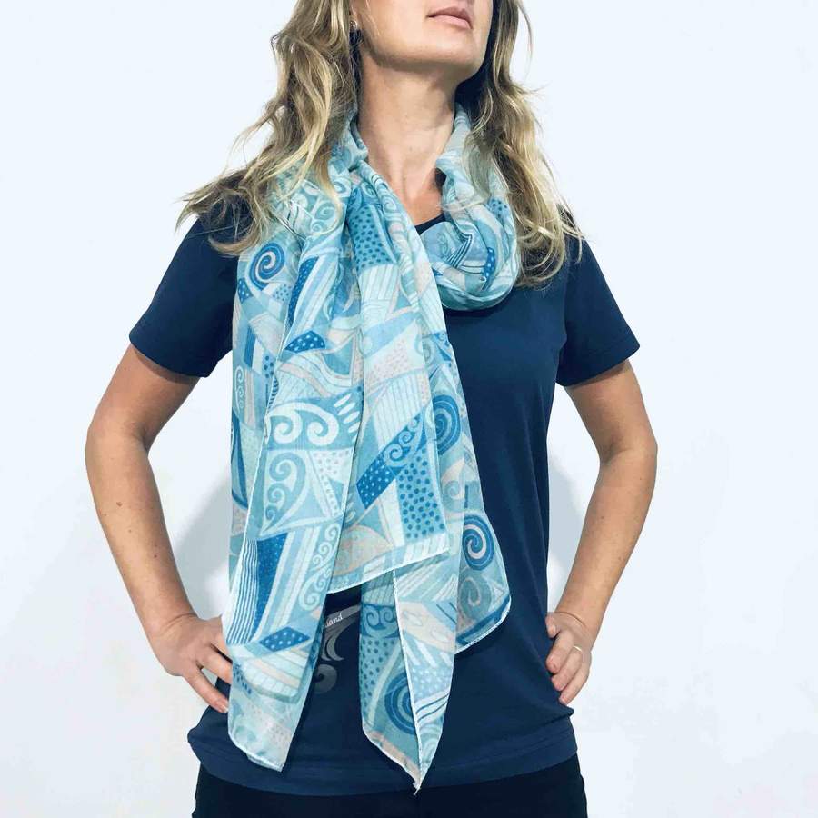 Scarf - NZ Koru
