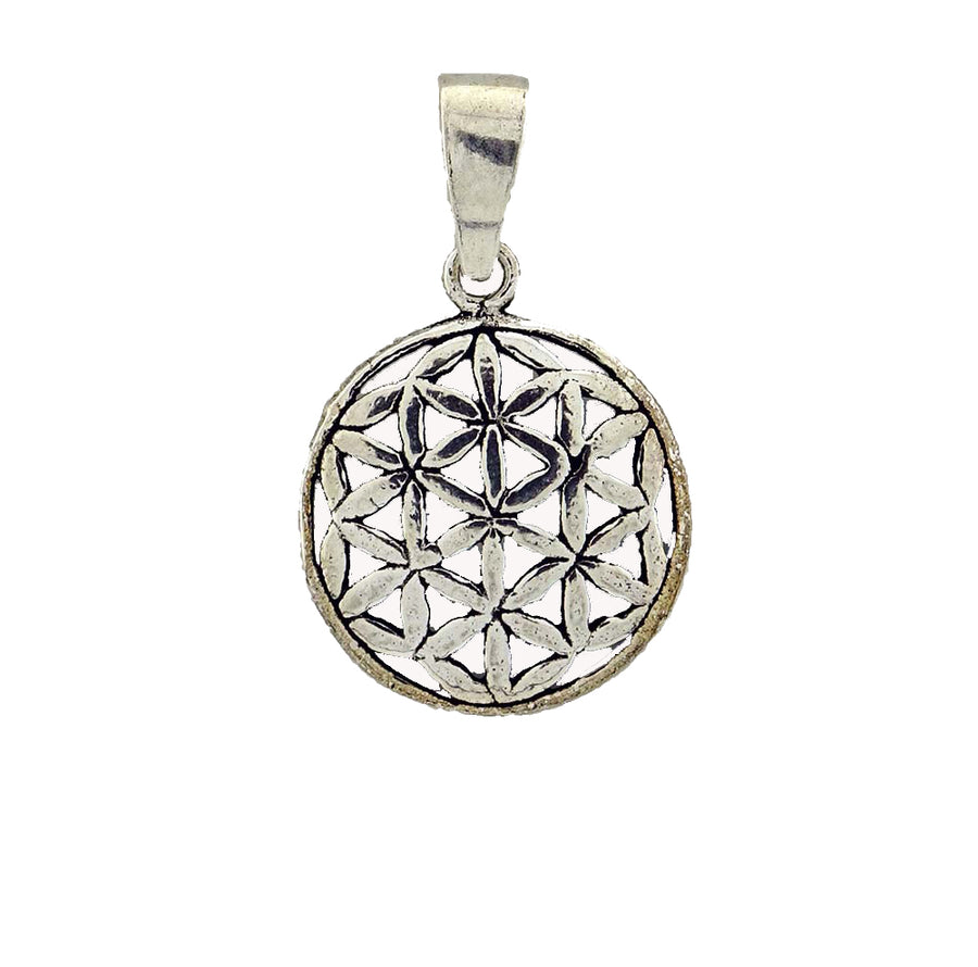 Silver Pendant Flower of Life