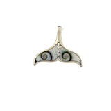 Cats Eye Pendant Whale Tail
